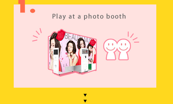 1. Play at a photo booth
